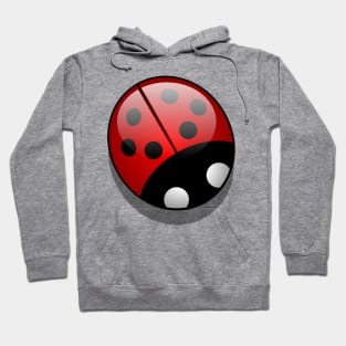 Ladybug, Red Ladybug, Cute Ladybug, Lady Beetle Hoodie